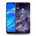 Дизайнерский пластиковый чехол для Huawei Y6 (2019) Галактика