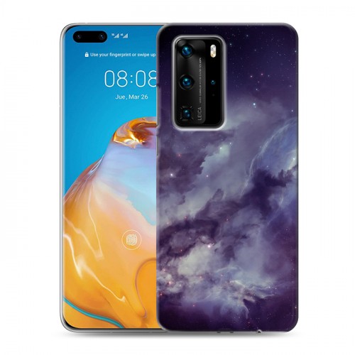 Дизайнерский пластиковый чехол для Huawei P40 Pro Галактика