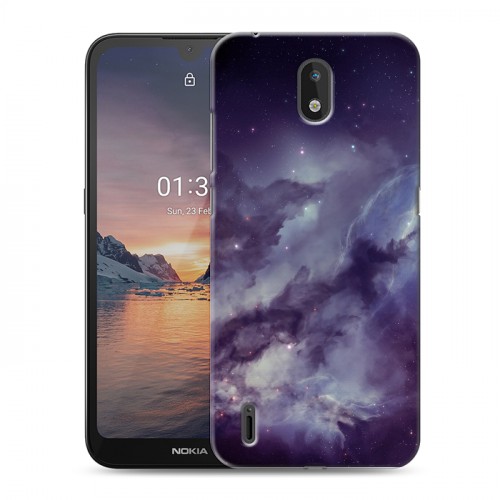 Дизайнерский силиконовый чехол для Nokia 1.3 Галактика