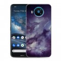 Дизайнерский силиконовый чехол для Nokia 8.3 Галактика