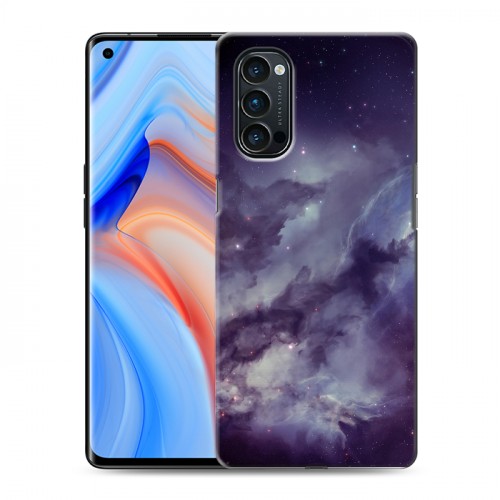 Дизайнерский пластиковый чехол для OPPO Reno4 Pro Галактика