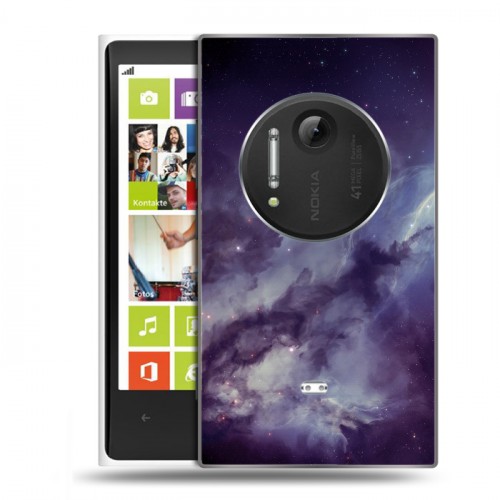 Дизайнерский пластиковый чехол для Nokia Lumia 1020 Галактика