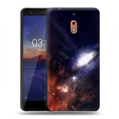 Дизайнерский силиконовый чехол для Nokia 2.1 Галактика