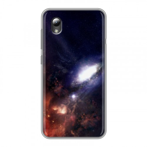 Дизайнерский силиконовый чехол для ZTE Blade A3 (2019) Галактика