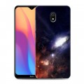 Дизайнерский силиконовый с усиленными углами чехол для Xiaomi RedMi 8A Галактика