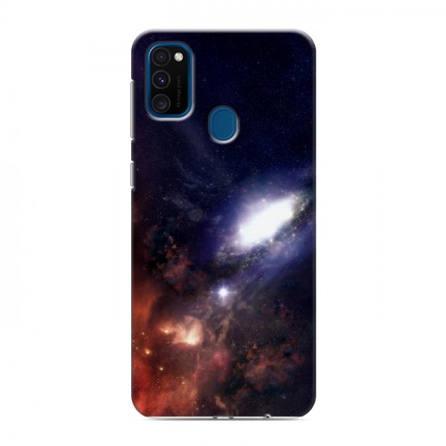 Дизайнерский силиконовый чехол для Samsung Galaxy M30s Галактика