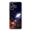 Дизайнерский силиконовый чехол для Realme C53 Галактика