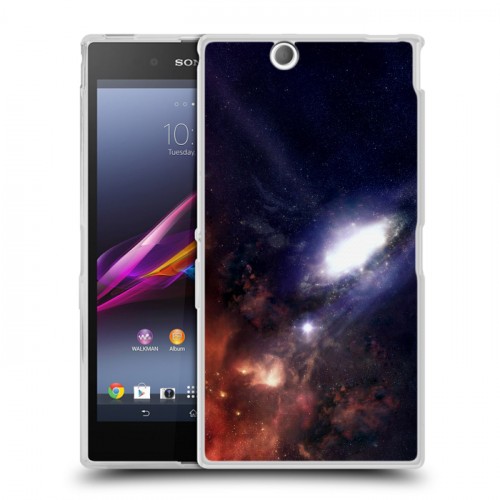 Дизайнерский пластиковый чехол для Sony Xperia Z Ultra  Галактика