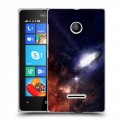 Дизайнерский пластиковый чехол для Microsoft Lumia 435 Галактика