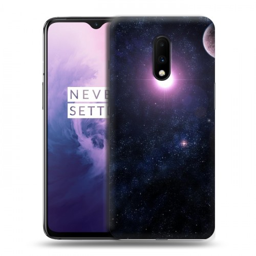 Дизайнерский пластиковый чехол для OnePlus 7 Галактика