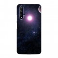 Дизайнерский силиконовый чехол для Huawei Honor 20 Галактика