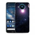 Дизайнерский силиконовый чехол для Nokia 8.3 Галактика