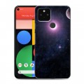 Дизайнерский пластиковый чехол для Google Pixel 5 Галактика