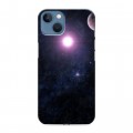 Дизайнерский силиконовый чехол для Iphone 13 Галактика