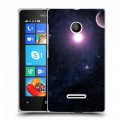 Дизайнерский пластиковый чехол для Microsoft Lumia 435 Галактика