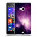 Дизайнерский пластиковый чехол для Microsoft Lumia 540 Галактика