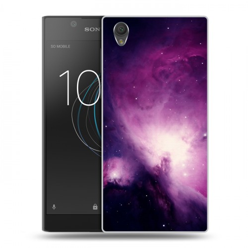 Дизайнерский пластиковый чехол для Sony Xperia L1 Галактика