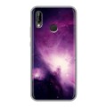 Дизайнерский силиконовый чехол для Huawei P20 Lite Галактика