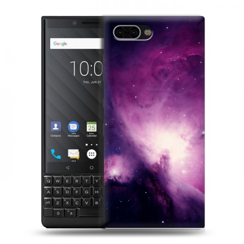 Дизайнерский пластиковый чехол для BlackBerry KEY2 Галактика