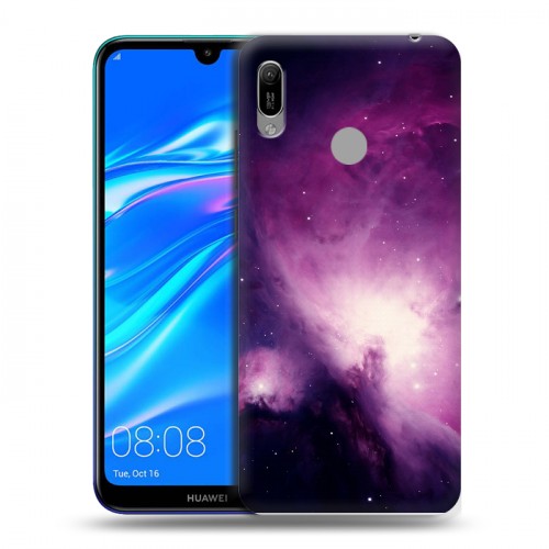 Дизайнерский пластиковый чехол для Huawei Y6 (2019) Галактика