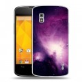 Дизайнерский пластиковый чехол для LG Google Nexus 4 Галактика