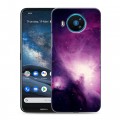 Дизайнерский силиконовый чехол для Nokia 8.3 Галактика