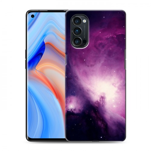 Дизайнерский пластиковый чехол для OPPO Reno4 Pro Галактика