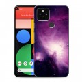 Дизайнерский пластиковый чехол для Google Pixel 5 Галактика