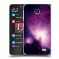 Дизайнерский пластиковый чехол для Nokia X Галактика