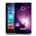 Дизайнерский пластиковый чехол для Microsoft Lumia 435 Галактика