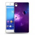 Дизайнерский пластиковый чехол для Sony Xperia Z3+ Галактика