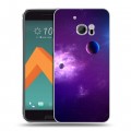 Дизайнерский пластиковый чехол для HTC 10 Галактика