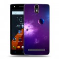 Дизайнерский силиконовый чехол для Wileyfox Storm Галактика