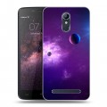 Дизайнерский силиконовый чехол для Homtom HT17 Галактика