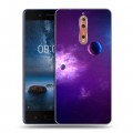 Дизайнерский пластиковый чехол для Nokia 8 Галактика