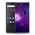 Дизайнерский пластиковый чехол для BlackBerry KEY2 Галактика