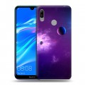 Дизайнерский пластиковый чехол для Huawei Y6 (2019) Галактика