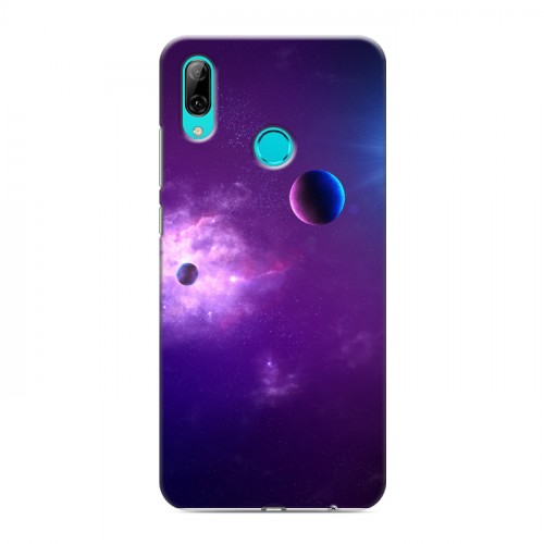 Дизайнерский пластиковый чехол для Huawei Y7 (2019) Галактика