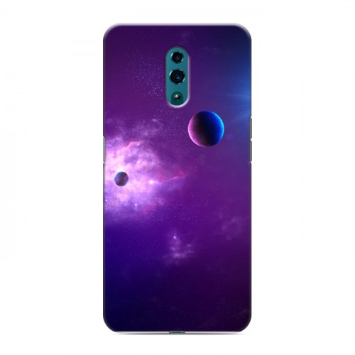 Дизайнерский пластиковый чехол для OPPO Reno Галактика