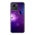 Дизайнерский силиконовый чехол для Realme C30 Галактика