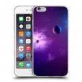 Дизайнерский силиконовый чехол для Iphone 6 Plus/6s Plus Галактика