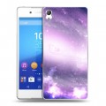 Дизайнерский пластиковый чехол для Sony Xperia Z3+ Галактика