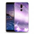 Дизайнерский пластиковый чехол для Nokia 7 Plus Галактика