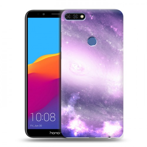 Дизайнерский пластиковый чехол для Huawei Honor 7C Pro Галактика