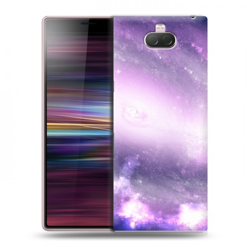 Дизайнерский силиконовый чехол для Sony Xperia 10 Галактика