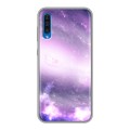 Дизайнерский силиконовый чехол для Samsung Galaxy A50 Галактика