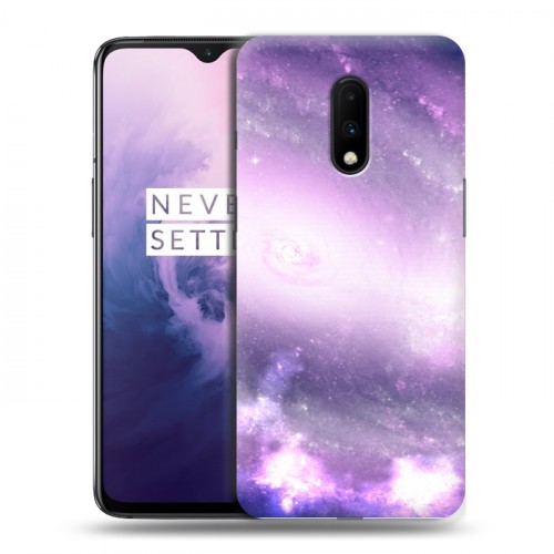 Дизайнерский пластиковый чехол для OnePlus 7 Галактика