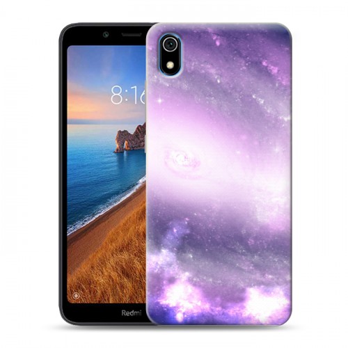 Дизайнерский силиконовый чехол для Xiaomi RedMi 7A Галактика