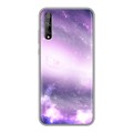 Дизайнерский силиконовый чехол для Huawei Y8p Галактика