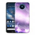 Дизайнерский силиконовый чехол для Nokia 8.3 Галактика